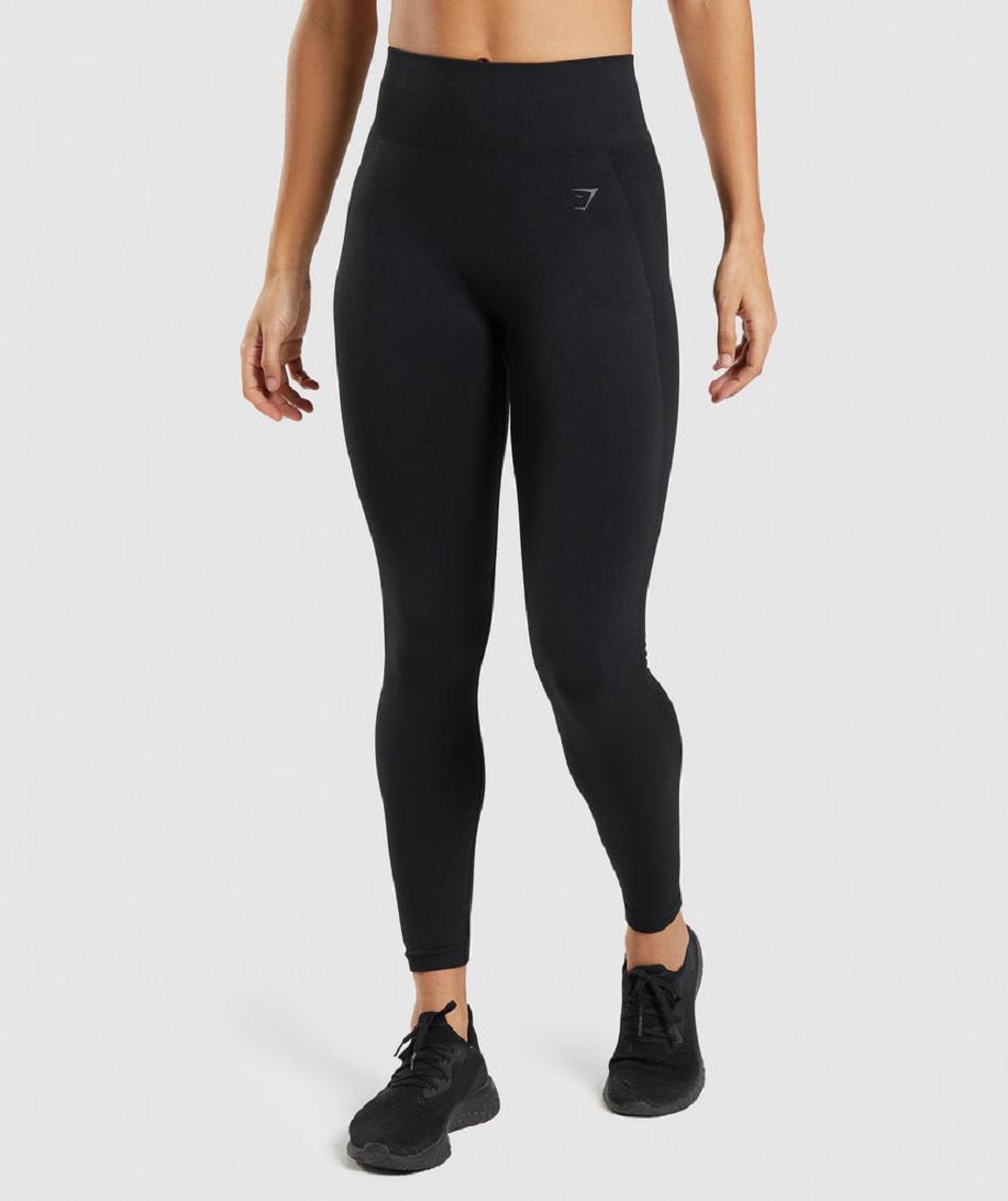 Gymshark Flex High Waisted Ženske Tajice Crne | HR 4056FDN